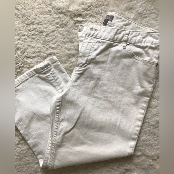 Cute JJill outfit.  Capri jeans 10 and sleeveless top (small/med) - Picture 2 of 2